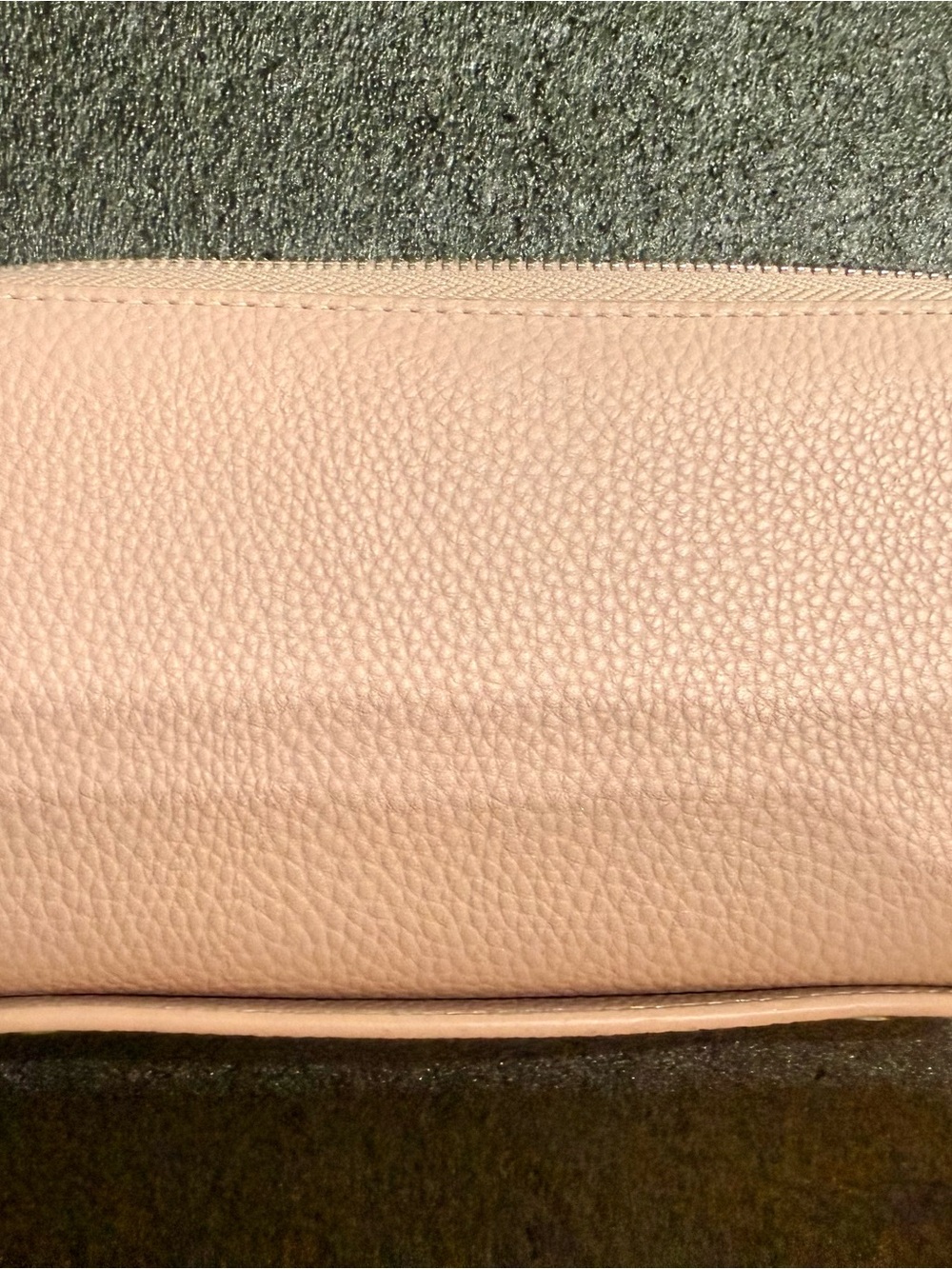 🇨🇦LAMBERT The Meli Vegan Leather Zip Around Wallet Clutch Wristlet Pink NWOT - Picture 5 of 7